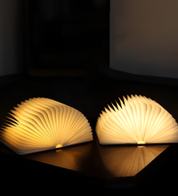 Wooden Book Light