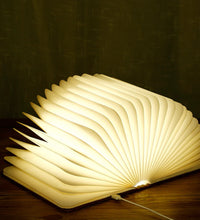 Wooden Book Light