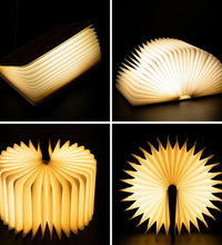 Wooden Book Light